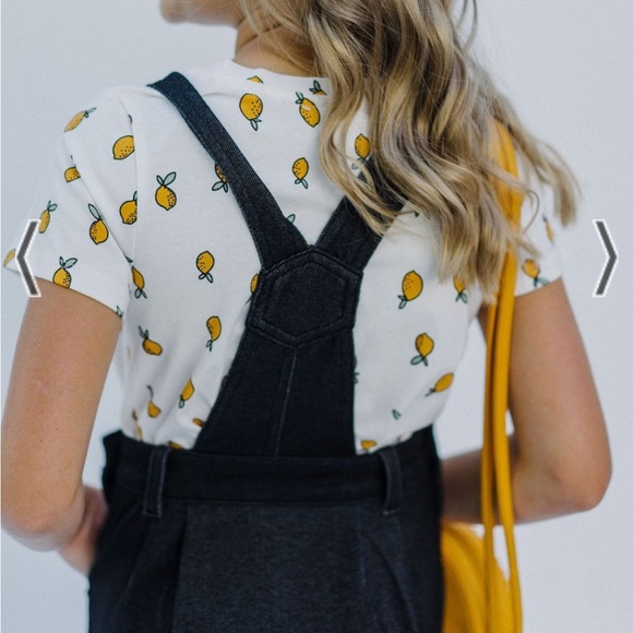 The Main Street Exchange Alair Girl Denim Overalls Size 14 - Picture 4 of 10